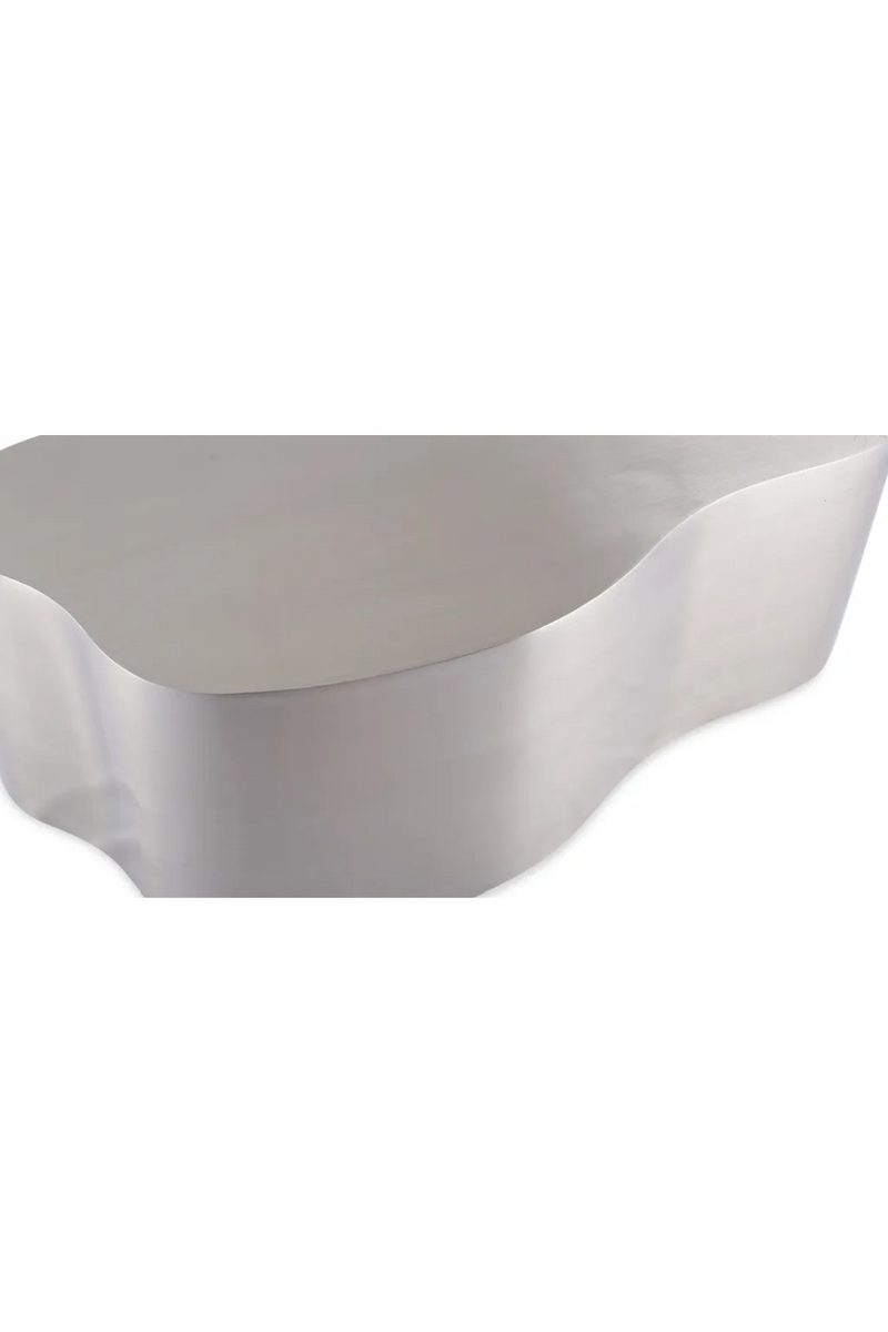 Free-Form Silver Coffee Table | NV Gallery Anders | Oroatrade.com