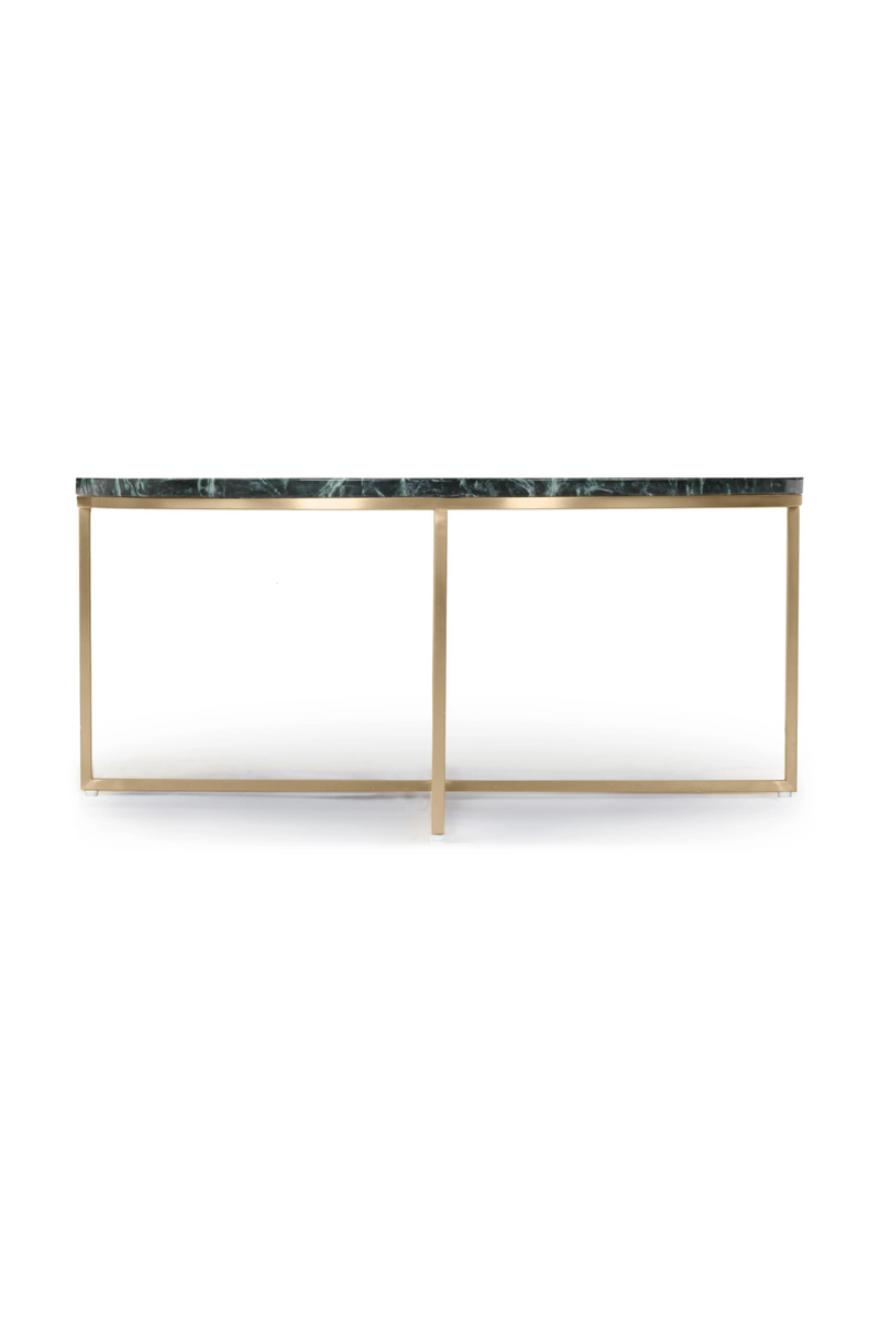 Gold Cross Base Coffee Table | NV Gallery Giselle | Oroatrade.com