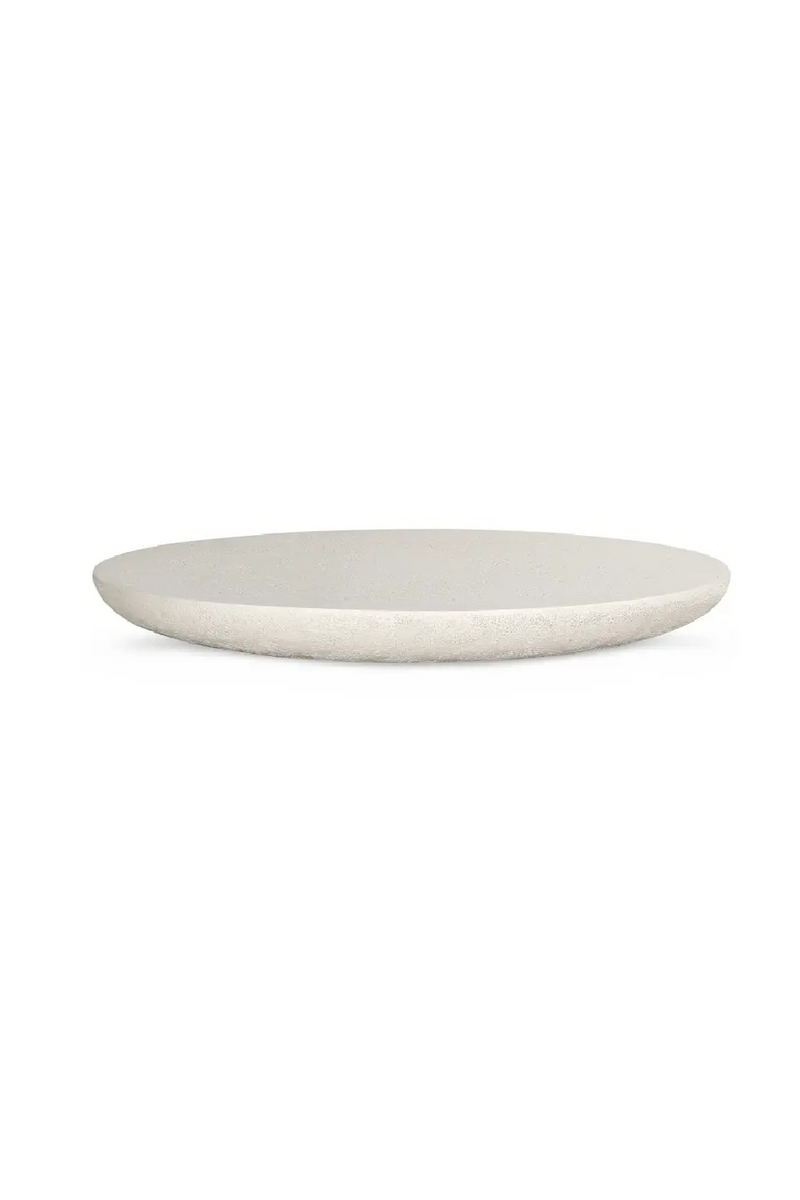 Ecru Fiberglass Coffee Table | NV Gallery Eivissa | Oroatrade.com