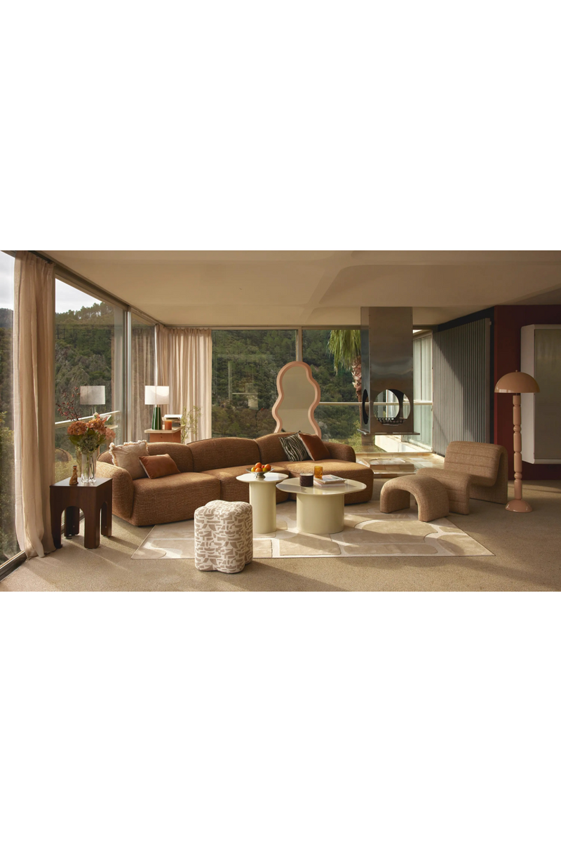 Freeform Beige Side Table | NV Gallery Esther | Oroatrade.com