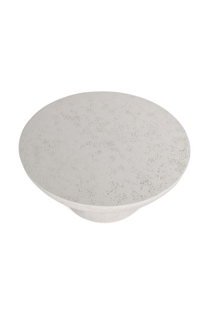 Round Fiberglass Coffee Table | OROA Gallery Esvedra | Oroatrade.com