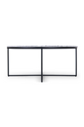 Black Cross Base Coffee Table | NV Gallery Giselle | Oroatrade.com