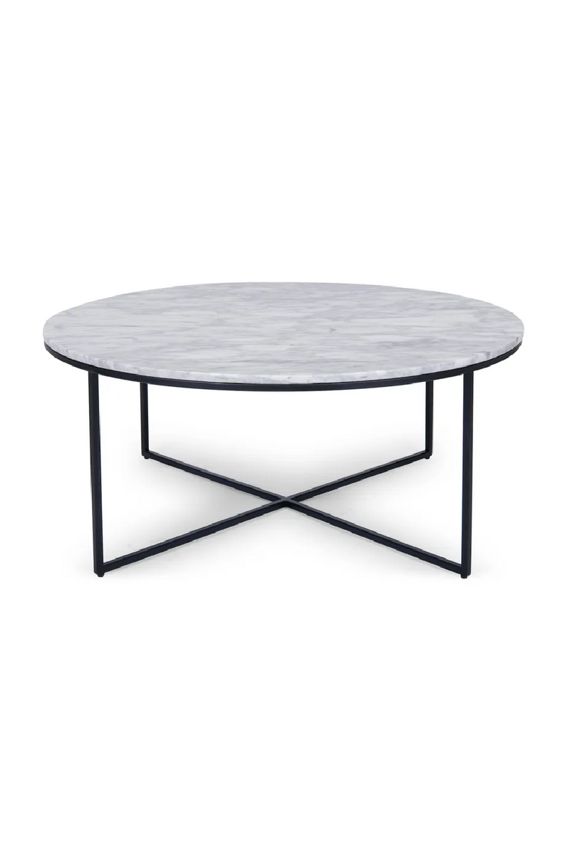 Black Cross Base Coffee Table | NV Gallery Giselle | Oroatrade.com