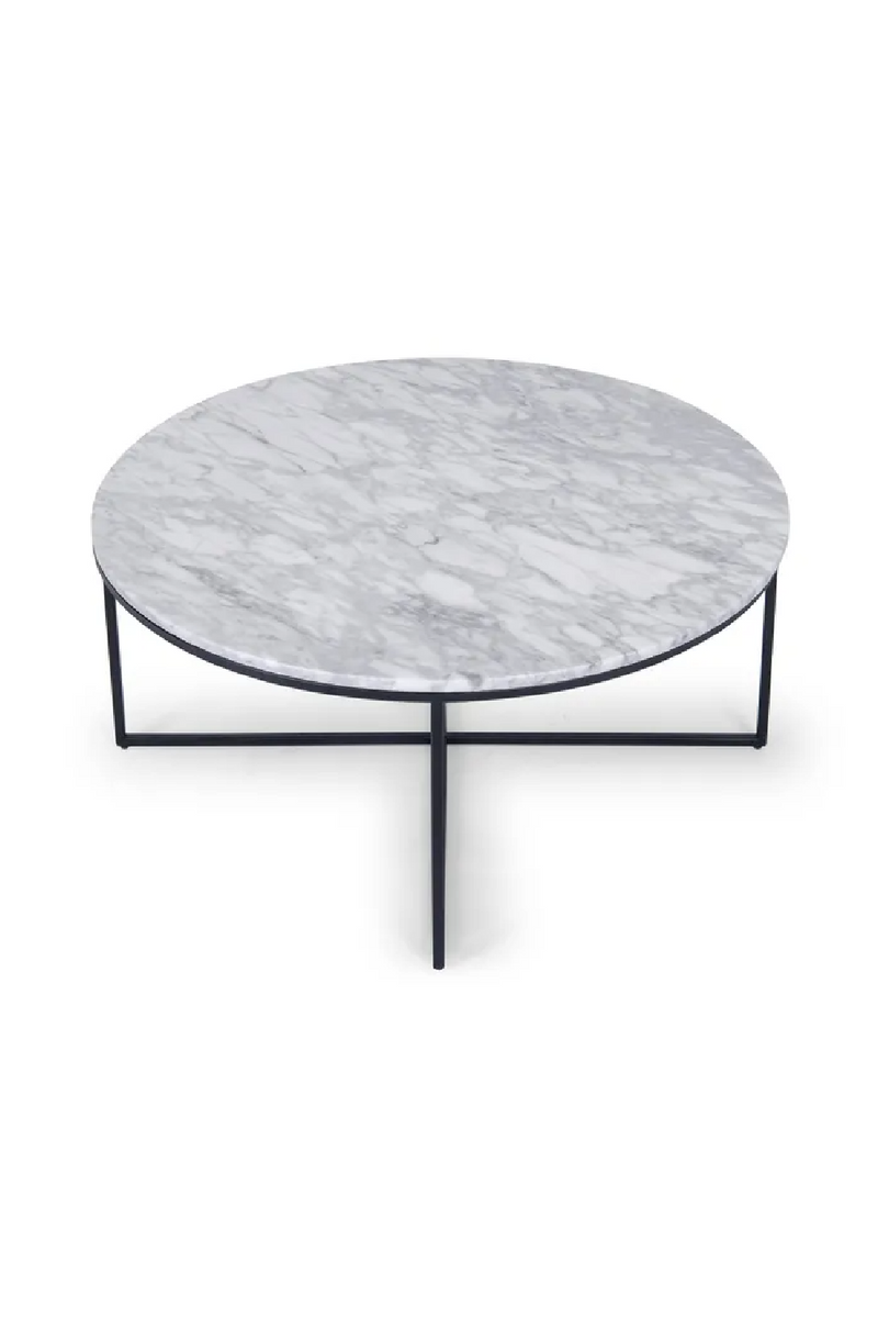 Black Cross Base Coffee Table | NV Gallery Giselle | Oroatrade.com