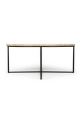 Black Cross Base Coffee Table | NV Gallery Giselle | Oroatrade.com