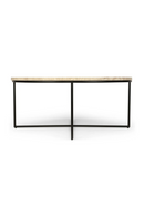 Black Cross Base Coffee Table | NV Gallery Giselle | Oroatrade.com