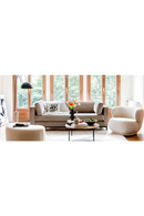 Black Cross Base Coffee Table | NV Gallery Giselle | Oroatrade.com