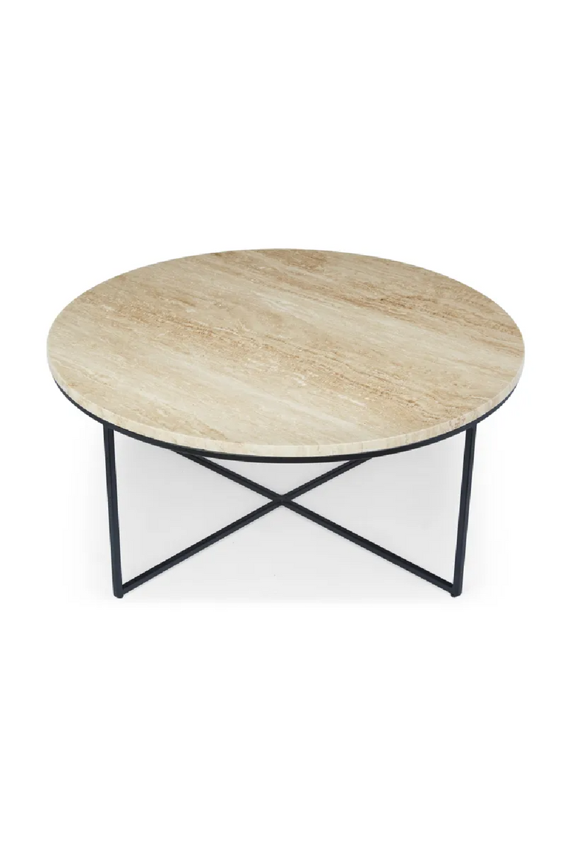 Black Cross Base Coffee Table | NV Gallery Giselle | Oroatrade.com