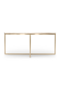Gold Cross Base Coffee Table | NV Gallery Giselle | Oroatrade.com