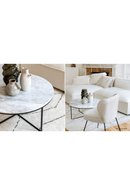 Gold Cross Base Coffee Table | NV Gallery Giselle | Oroatrade.com