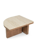 Travertine Asymmetrical Coffee Table | NV Gallery Highland | Oroatrade.com