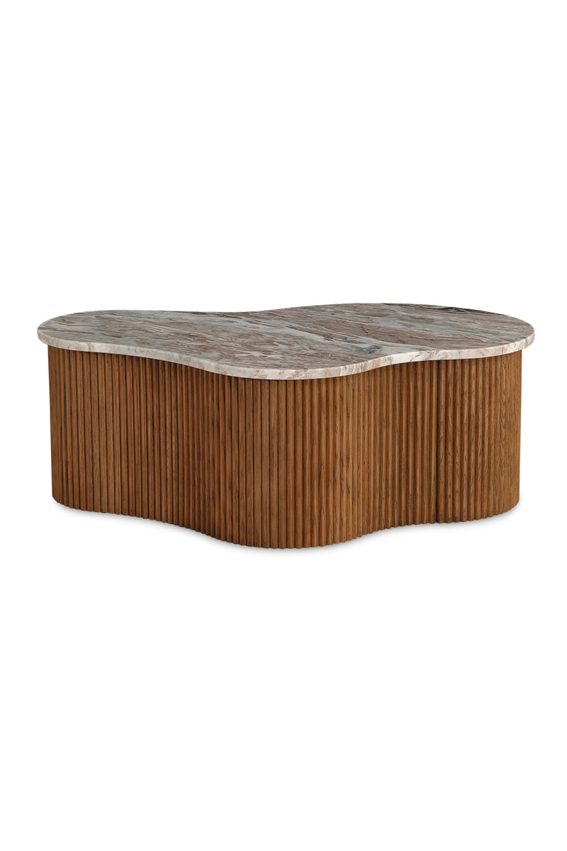 Red Marble Coffee Table | NV Gallery Isleta | Oroatrade.com