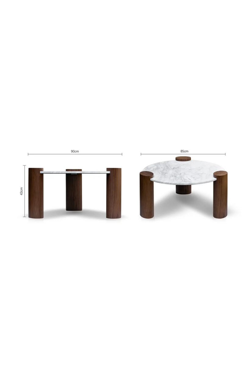 Round Marble Coffee Table | NV Gallery Mies | Oroatrade.com