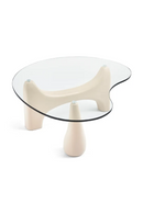 Curved Glass Coffee Table | NV Gallery Orwell