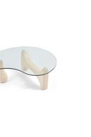 Curved Glass Coffee Table | NV Gallery Orwell