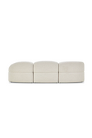 White Boucl√© Corner Sofa | NV Gallery Todd | Oroatrade.com