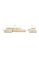 Minimalist Left Corner Sofa L | NV Gallery Auster | Oroatrade.com