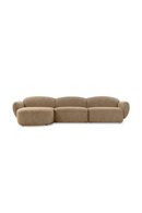 Caramel Brown Corner Sofa | NV Gallery Wonka | Oroatrade.com