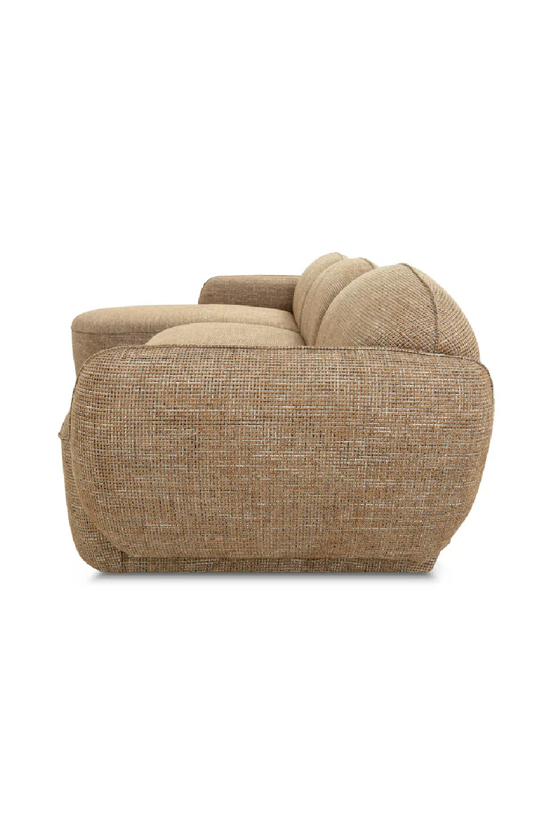 Caramel Brown Corner Sofa | NV Gallery Wonka | Oroatrade.com