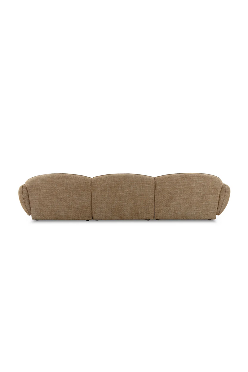 Caramel Brown Corner Sofa | NV Gallery Wonka | Oroatrade.com