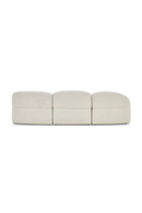 White Boucl√© Corner Sofa | NV Gallery Todd | Oroatrade.com