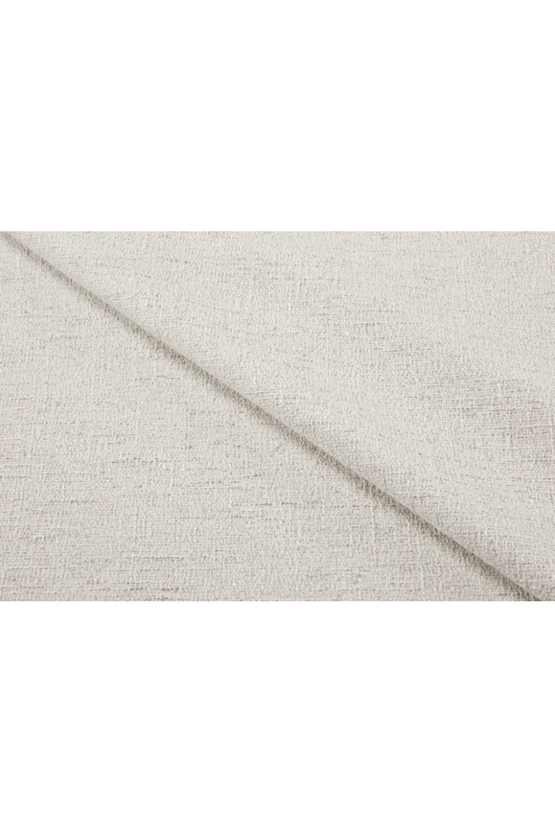 White Boucl√© Corner Sofa | NV Gallery Todd | Oroatrade.com