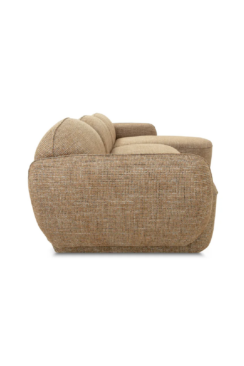 Caramel Brown Corner Sofa | NV Gallery Wonka | Oroatrade.com