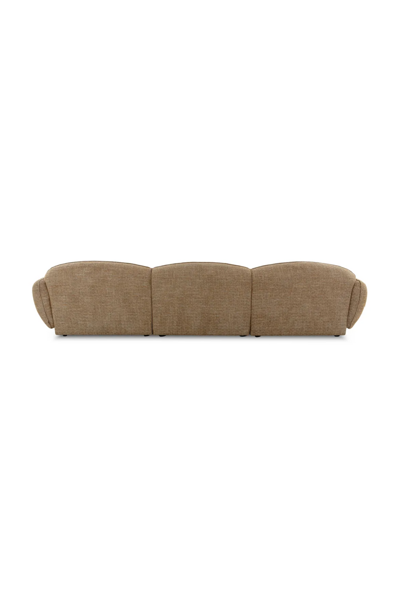 Caramel Brown Corner Sofa | NV Gallery Wonka | Oroatrade.com