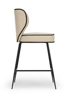 Piped Upholstered Counter Stool | NV Gallery Wayne | Oroatrade.com