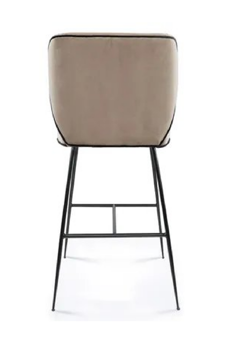 Piped Upholstered Counter Stool | NV Gallery Wayne | Oroatrade.com