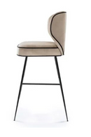 Piped Upholstered Counter Stool | NV Gallery Wayne | Oroatrade.com