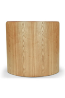 Oval Wood 2-Drawer Desk | NV Gallery Elipse | Oroatrade.com