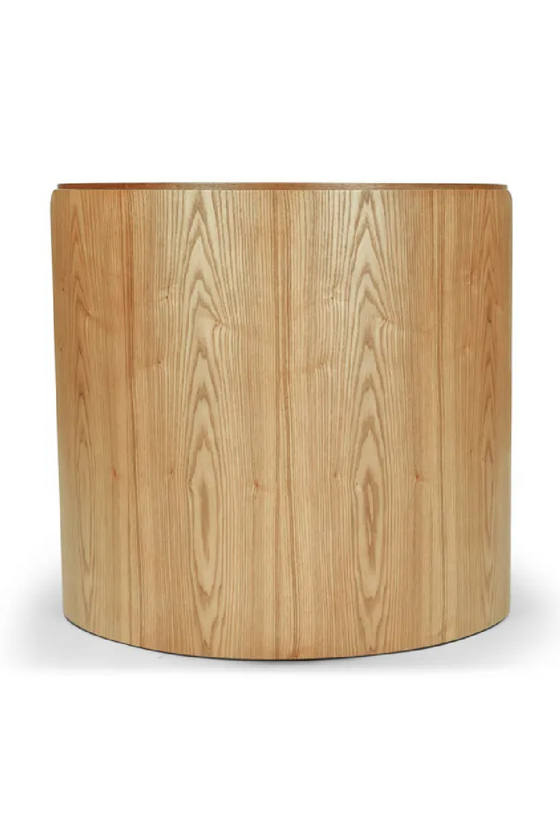 Oval Wood 2-Drawer Desk | NV Gallery Elipse | Oroatrade.com