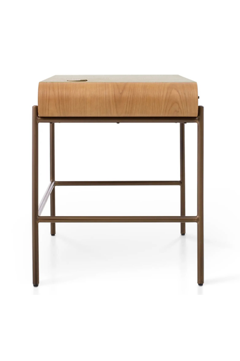 3-Drawer Wooden Desk | NV Gallery Drysdale | Oroatrade.com