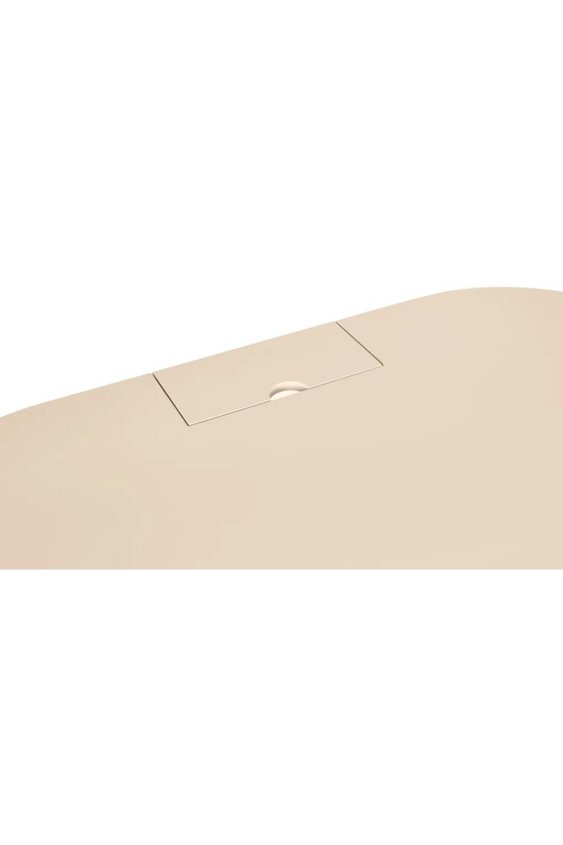Matte Beige Desk | NV Gallery Mira | Oroatrade.com