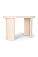 Matte Beige Desk | NV Gallery Mira | Oroatrade.com
