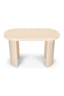 Matte Beige Desk | NV Gallery Mira | Oroatrade.com