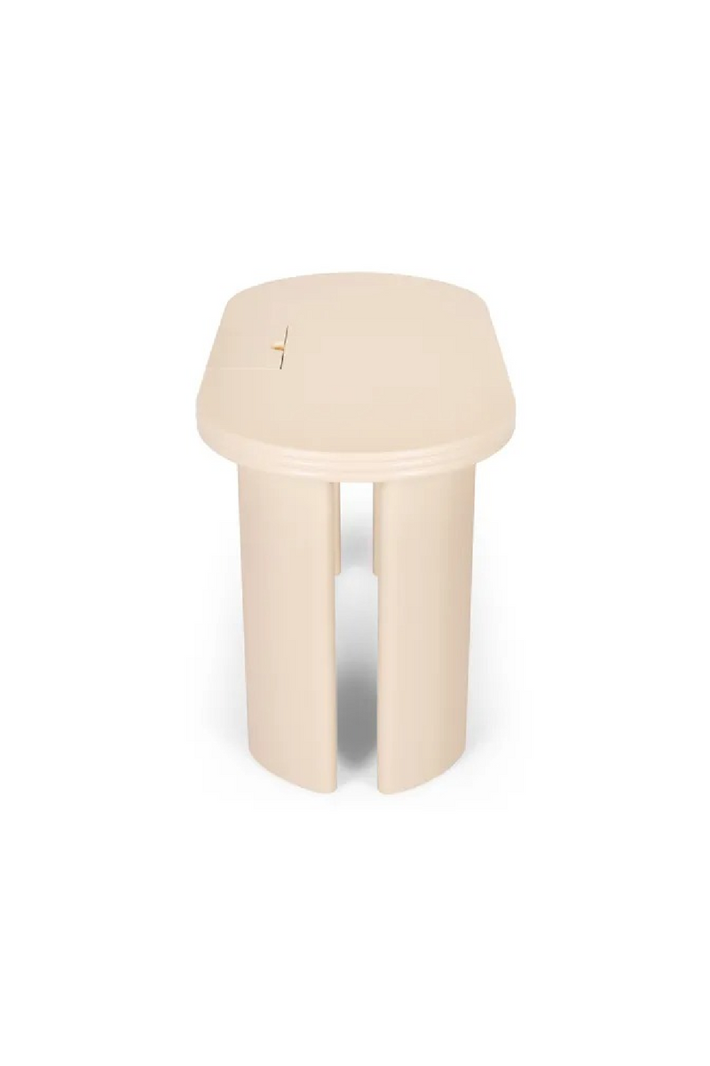Matte Beige Desk | NV Gallery Mira | Oroatrade.com