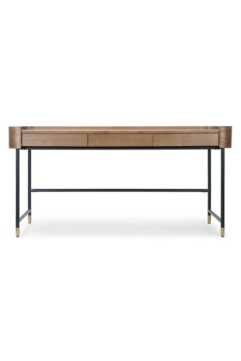 3-Drawer Wooden Desk | NV Gallery Jeffrey | Oroatrade.com