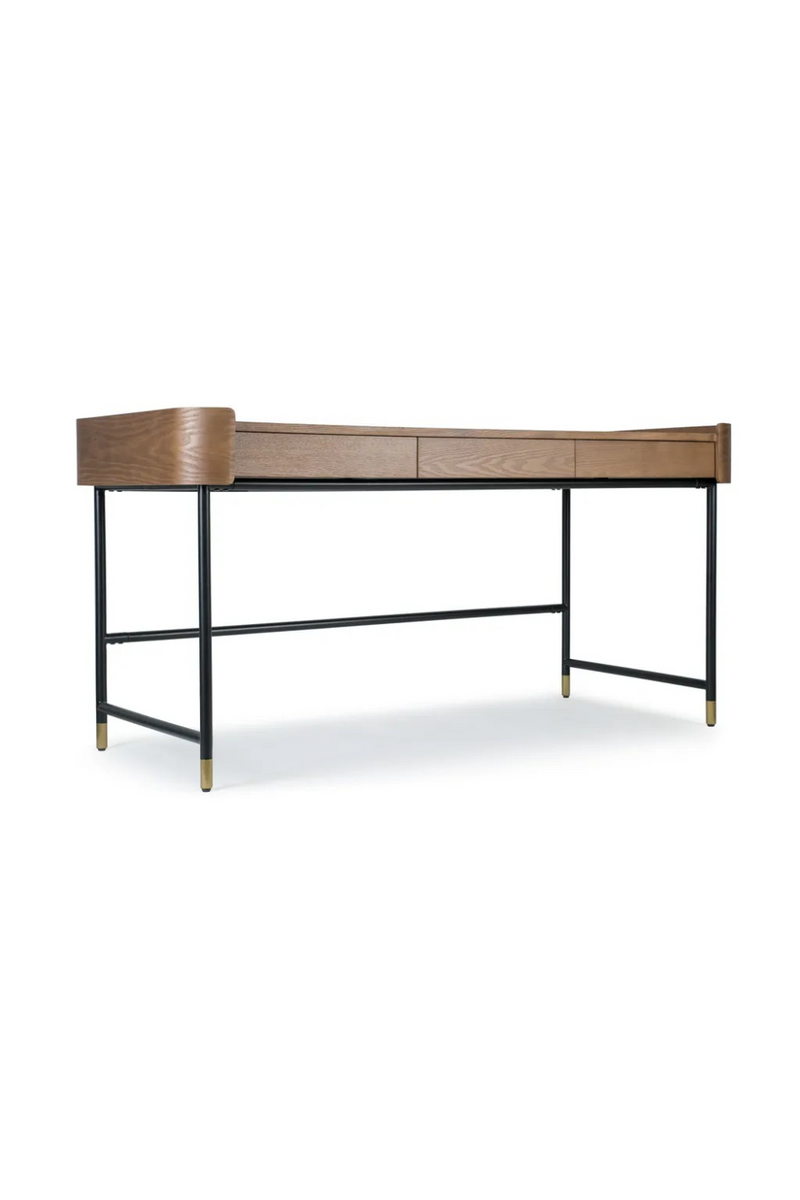 3-Drawer Wooden Desk | NV Gallery Jeffrey | Oroatrade.com