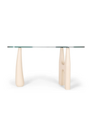 Freeform Tempered Glass Desk | NV Gallery Orwell | Oroatrade.com