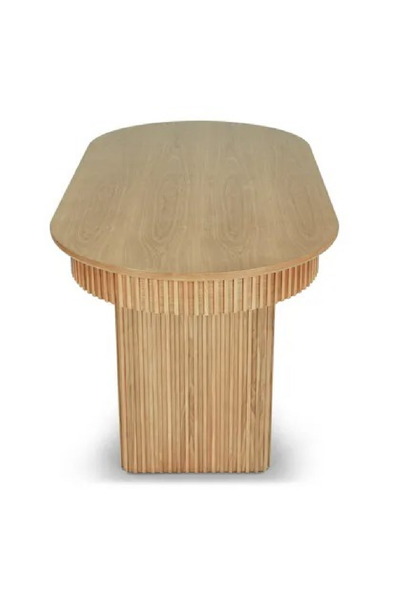 Wooden Oval Desk | NV Gallery Adriano | Oroatrade.com