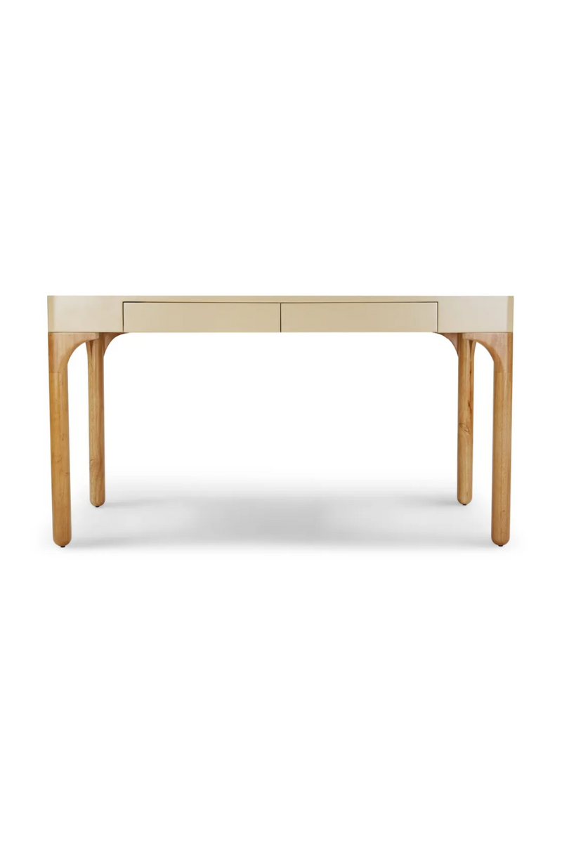Beige 2-Drawer Desk | NV Gallery Teyho | Oroatrade.com