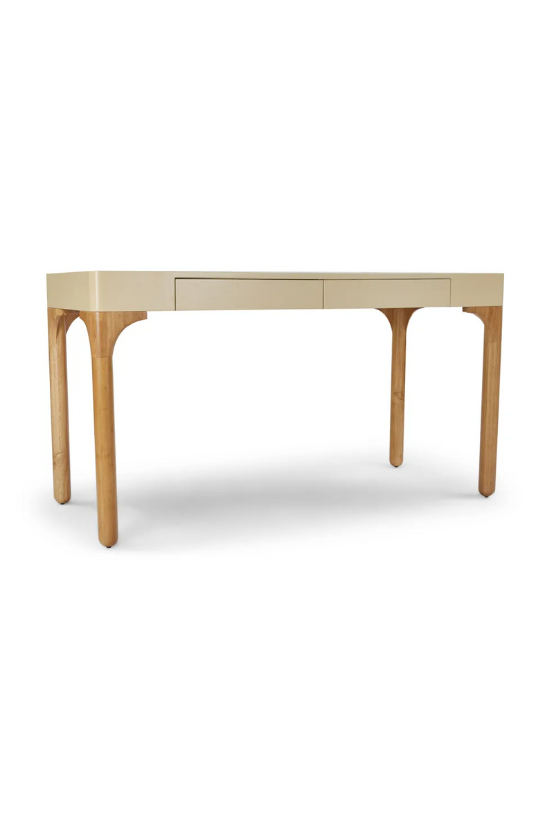 Beige 2-Drawer Desk | NV Gallery Teyho | Oroatrade.com