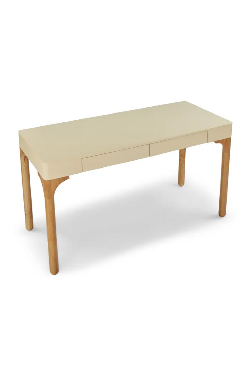 Beige 2-Drawer Desk | NV Gallery Teyho | Oroatrade.com