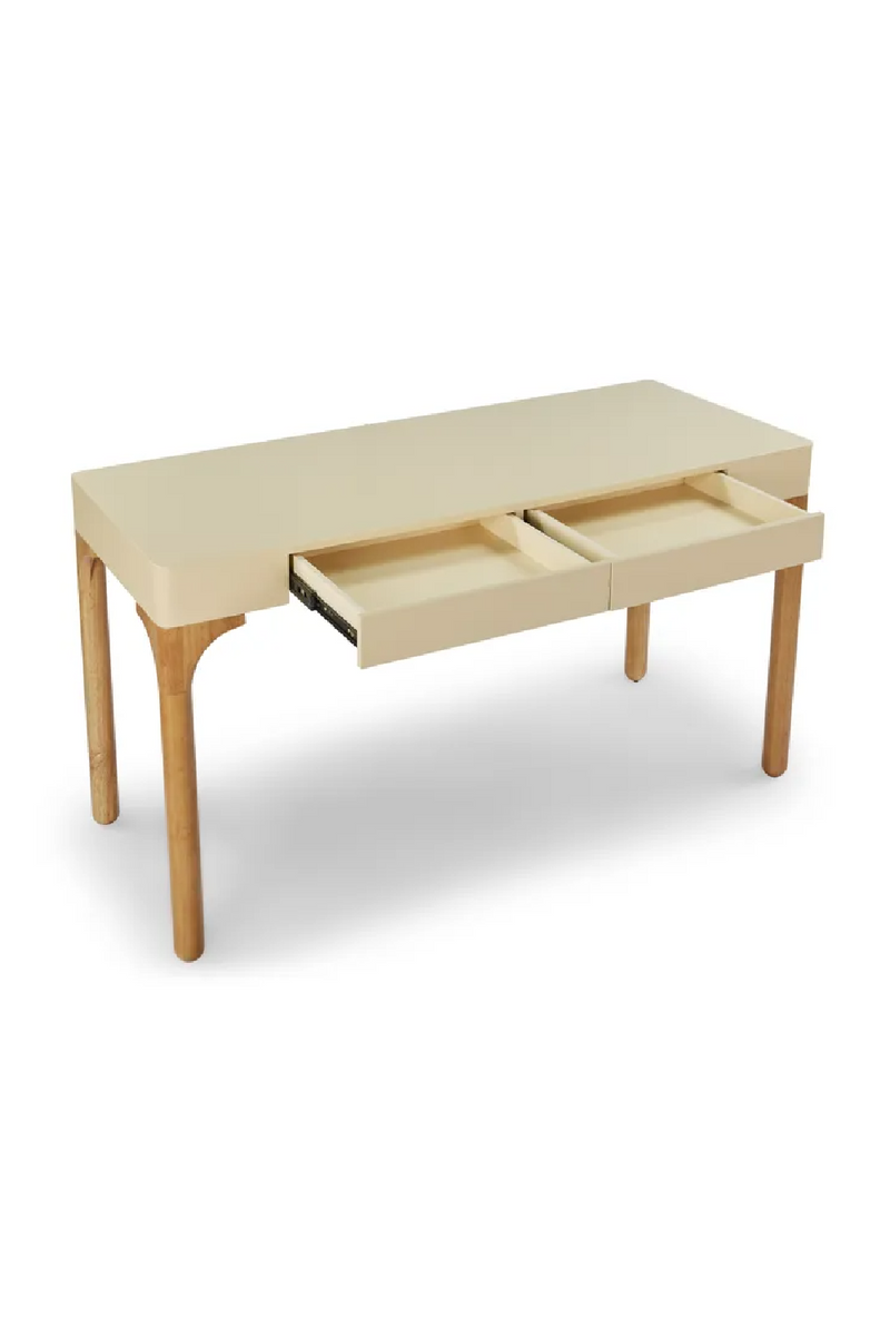 Beige 2-Drawer Desk | NV Gallery Teyho | Oroatrade.com