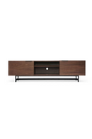 Walnut Minimalist TV Cabinet | NV Gallery Stark | Oroatrade.com