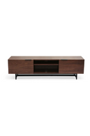 Walnut Minimalist TV Cabinet | NV Gallery Stark | Oroatrade.com