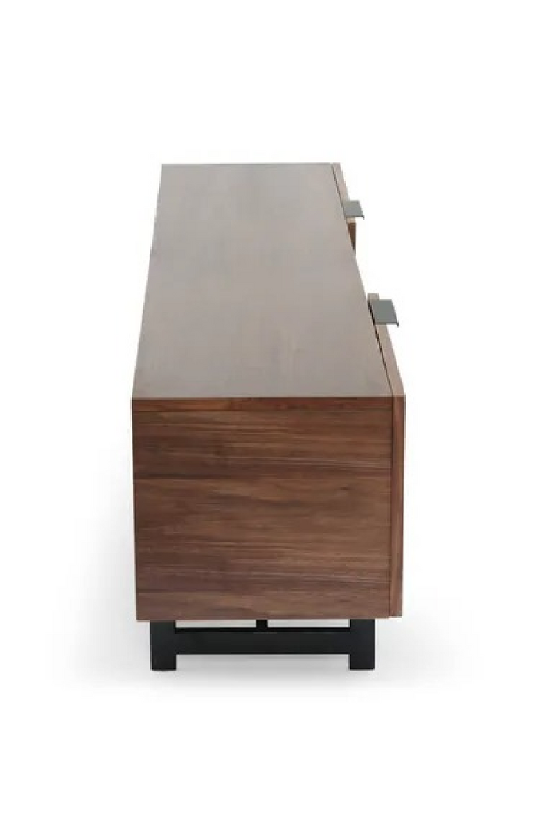 Walnut Minimalist TV Cabinet | NV Gallery Stark | Oroatrade.com