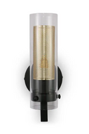 Cylindrical Gold Wall Lamp | NV Gallery Dawson | Oroatrade.com